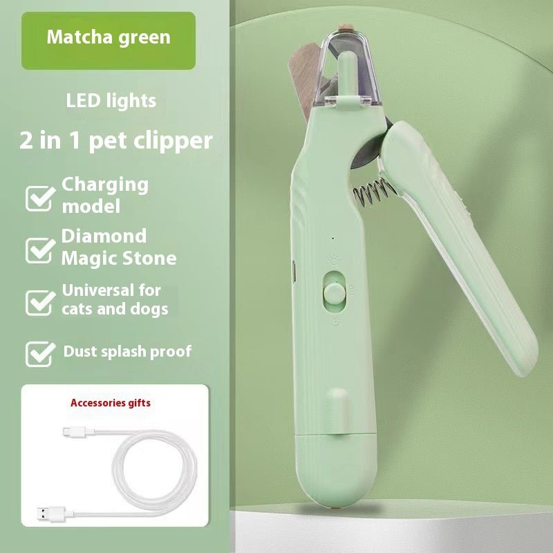 Tomsum™ LED Pet Nail Clipper with Safety Guard for Dogs & Cats - Shyamji express